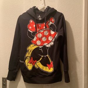 Disney Parks Minnie Mouse Pull Over Sweater